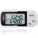 3DTriSport Pedometer for Walking with Clip and Lanyard
