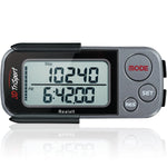 3DTriSport Pedometer for Walking with Clip and Lanyard