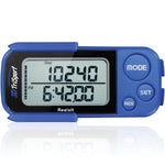 3DTriSport Pedometer for Walking with Clip and Lanyard