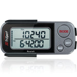 3DTriSport Pedometer for Walking with Clip and Lanyard